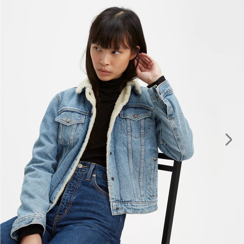 Levi's original Sherpa trucker jacket